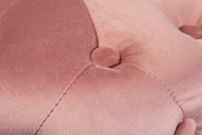 Modern baroque stool 35cm old rose gold