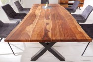 Dining table Amazonas X 200cm natural sheesham