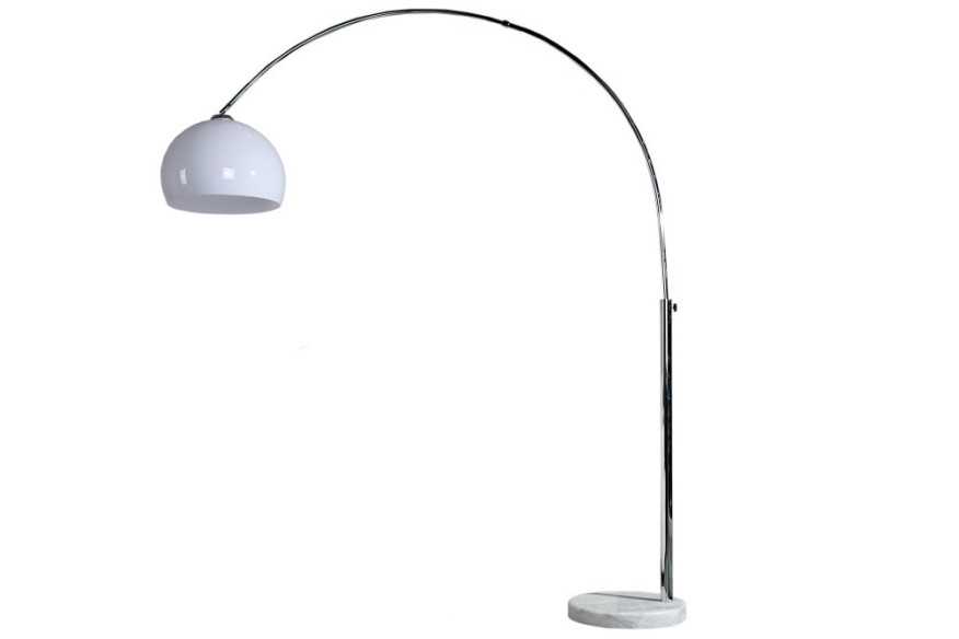 Stehleuchte Big Bow II weiss 175-205cm