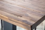 Dining table Wotan II 200cm acacia teak gray