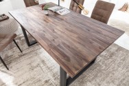 Dining table Wotan II 180cm acacia teak gray