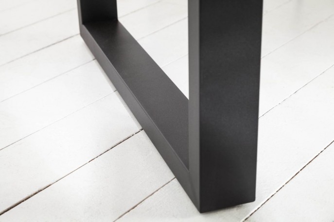 Dining table Wotan II 180cm acacia teak gray