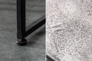 Elements coffee table set of 2 silver black