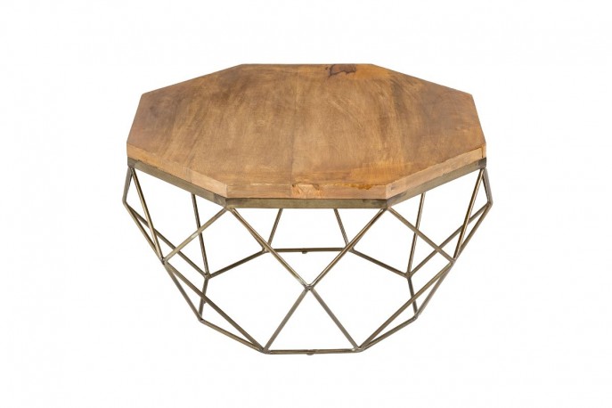 SHAPE - 70 cm soffbord i mangoträ