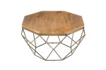 SHAPE - 70 cm soffbord i mangoträ