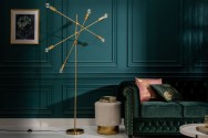 Floor lamp variation gold