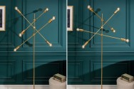 Floor lamp variation gold