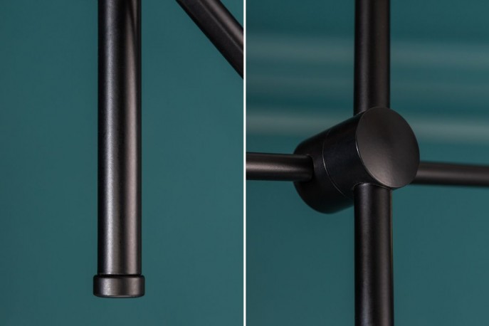 Suspension lamp variation black gold