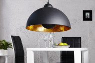 Hängeleuchte Studio schwarz gold