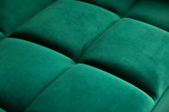 Boutique sofa bed emerald green velvet