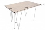 JURA - 120cm matbord akaciaträ
