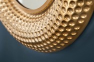 BAGDAD - rund spegel 60cm guld