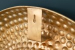 BAGDAD - rund spegel 60cm guld