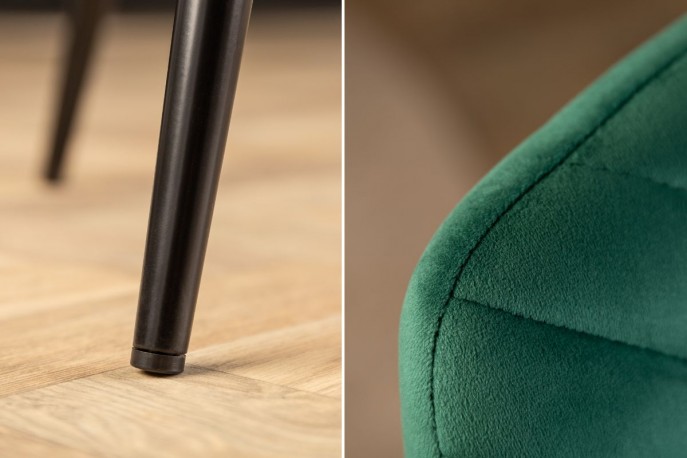 Amazonas velvet chair green