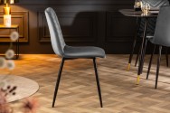 Chair Amazonas velvet gray