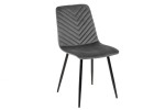 Chair Amazonas velvet gray