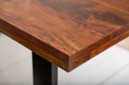 Dining table Iron Craft II 200cm Sheesham brown 45mm