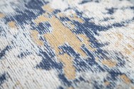 Carpet abstract 350x240cm gray blue