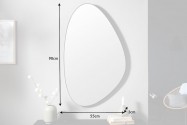 Wall mirror Noemi 90cm asymmetrical black