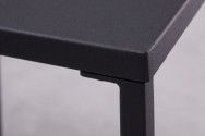 Side table Dura Steel set of 2 black metal