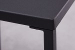 Side table Dura Steel set of 2 black metal
