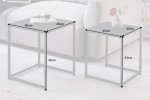 Side table Dura Steel set of 2 black metal