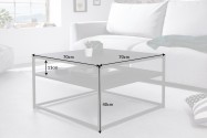 Coffee table Dura Steel 70cm black metal