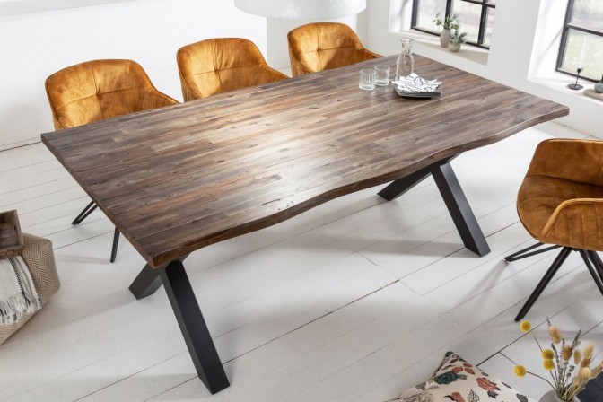 Dining table Genesis Vintage 200cm acacia brown