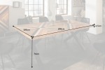 Long Island dining table 200cm Mango