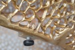 Coffee table Leaf 80cm gold