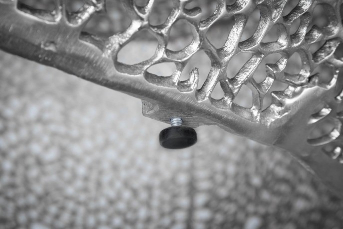 LEVA - 120cm soffbord i silver