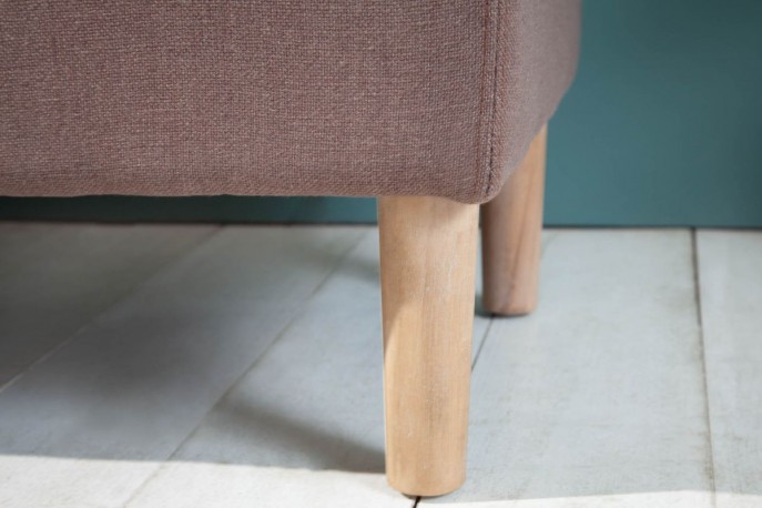 Castle bench 100cm coffee