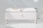 CASANDRA - 100cm lådbänk i beige