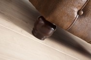 Corner sofa Chesterfield antique brown OT right