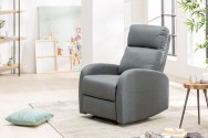 Hollywood II relax armchair, gray structure