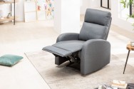 Hollywood II relax armchair, gray structure