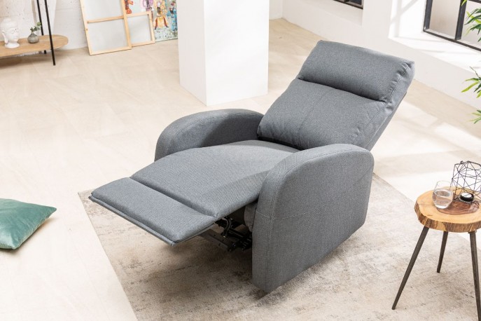 Hollywood II relax armchair, gray structure