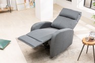 Hollywood II relax armchair, gray structure