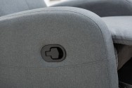 Hollywood II relax armchair, gray structure