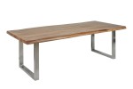 Dining table Mammut 300cm acacia honey 60mm PLATTE