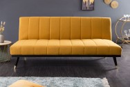 Petit Beaute sofa bed 180cm mustard yellow