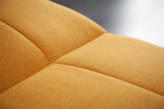 Petit Beaute sofa bed 180cm mustard yellow