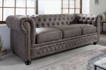 Sofa Chesterfield II 3 seater 200cm antique gray