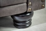 Sofa Chesterfield II 3 seater 200cm antique gray