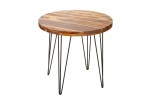 Dining table Makassar 80cm round Sheesham