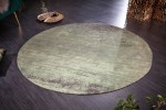 Carpet Modern Art 150cm round green beige