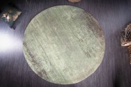 Carpet Modern Art 150cm round green beige