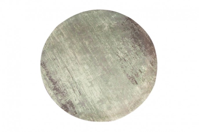 Carpet Modern Art 150cm round green beige