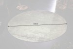Carpet Modern Art 150cm round green beige