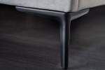 Cosmopolite bed 160x200cm velvet silver gray